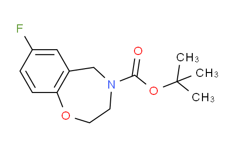 MC156W40 | 2060053-50-9 | tert-butyl 7-fluoro-2,3,4,5-tetrahydro-1,4-benzoxazepine-4-carboxylate