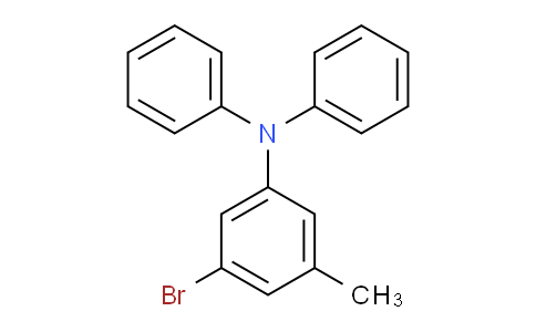 CAS No. 2170176-18-6, 3-Bromo-5-methyl-N,N-diphenylbenzenamine