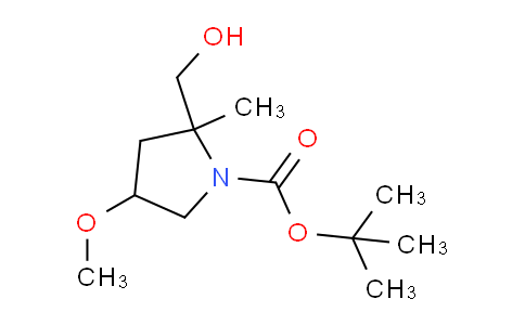 2059933-77-4 | 2-(羟甲基)-4-甲氧基-2-甲基吡咯烷-1-甲酸叔丁酯