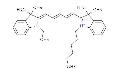 MC15D367 | 156189-40-1 | 3H-Indolium, 2-[5-(1-ethyl-1,3-dihydro-3,3-dimethyl-2H-indol-2-ylidene)-1,3-pentadien-1-yl]-1-hexyl-3,3-dimethyl-