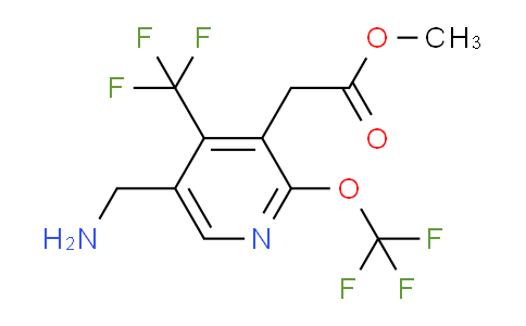 MC15G034 | 1805227-29-5 | Methyl 5-(aminomethyl)-2-(trifluoromethoxy)-4-(trifluoromethyl)pyridine-3-acetate