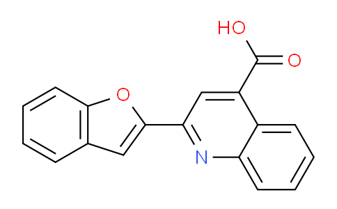 20146-23-0 | 2-(1-苯并呋喃-2-基)喹啉-4-羧酸