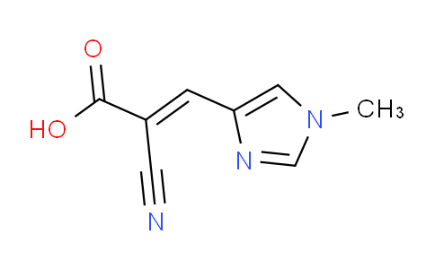 CAS No. 1865773-05-2, 2-Propenoic acid, 2-cyano-3-(1-methyl-1H-imidazol-4-yl)-