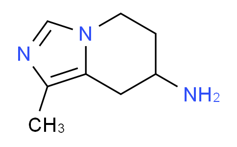 185796-61-6 | Imidazo[1,5-a]pyridin-7-amine, 5,6,7,8-tetrahydro-1-methyl-