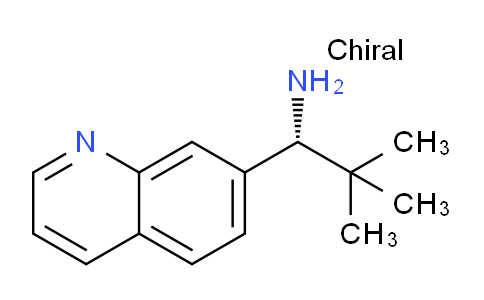 DY15P565 | 1388116-83-3 | (1R)-2,2-DIMETHYL-1-(7-QUINOLYL)PROPYLAMINE
