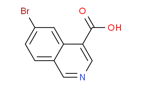CAS No. 2387341-37-7, 6-bromoisoquinoline-4-carboxylic acid