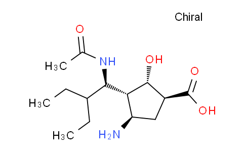 DY161E18 | 2641256-91-7 | (1S,2S,3R,4R)-3-((R)-1-Acetamido-2-ethylbutyl)-4-amino-2-hydroxycyclopentane-1-carboxylic Acid