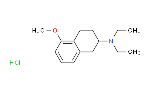 MC162F18 | 3898-00-8 | N,N-diethyl-5-Methoxy-1,2,3,4-tetrahydronaphthalen-2-aMine hydrochloride