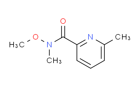 476471-33-7 | 6-methyl-pyridine-2-carboxylic acid N-methoxy-N-methyl-amide