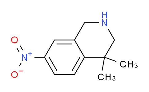 442846-93-7 | 4,4-dimethyl-7-nitro-1,2,3,4-tetrahydroisoquinoline