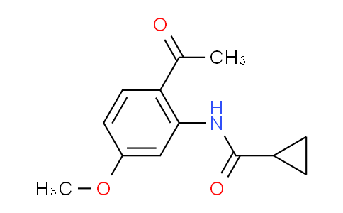 MC164E84 | 630424-32-7 | 环丙烷甲酰胺，N-(2-乙酰基-5-甲氧苯基)-