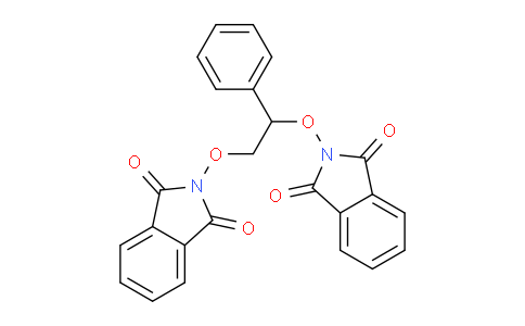 91523-90-9 | 1H-ISOINDOLE-1,3(2H)-DIONE, 2,2'-[(1-PHENYL-1,2-ETHANEDIYL)BIS(OXY)]BIS-