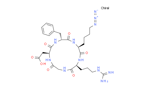 868845-09-4 | 环(L-精氨酰甘氨酰-L-α-天冬氨酰-D-苯丙氨酰-6-叠氮基-L-正亮氨酰)