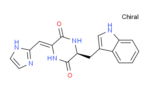 862908-71-2 | (6S)-3-(1H-Imidazol-2-ylmethylene)-6-(1H-indol-3-ylmethyl)-2,5-piperazinedione