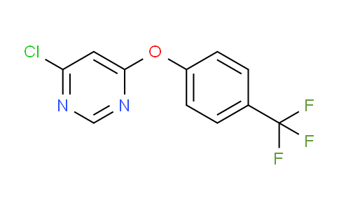 MC167Y71 | 885111-24-0 | PYRIMIDINE, 4-CHLORO-6-[4-(TRIFLUOROMETHYL)PHENOXY]-