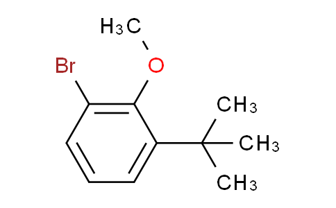 CAS No. 1007375-07-6, 1-Bromo-3-(tert-butyl)-2-methoxybenzene