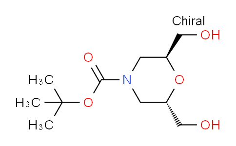 2639392-38-2 | (2S,6S)-4-Boc-2,6-Morpholinedimethanol