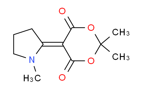 DY16H993 | 86208-87-9 | 1,3-DIOXANE-4,6-DIONE, 2,2-DIMETHYL-5-(1-METHYL-2-PYRROLIDINYLIDENE)-