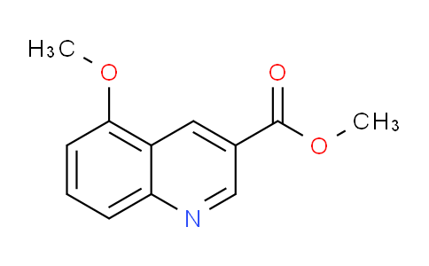 MC16M851 | 911108-89-9 | Methyl 5-methoxyquinoline-3-carboxylate