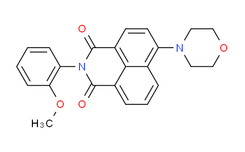 5848-38-4 | 2-(2-methoxyphenyl)-6-(morpholin-4-yl)-1H-benzo[de]isoquinoline-1,3(2H)-dione
