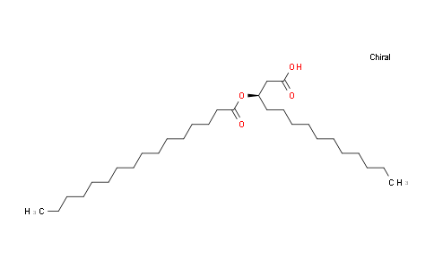 93390-37-5 | Hexadecanoic acid, (1R)-1-(carboxymethyl)dodecyl ester