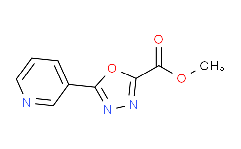 MC16S743 | 849798-87-4 | 1,3,4-Oxadiazole-2-carboxylic acid, 5-(3-pyridinyl)-, methyl ester