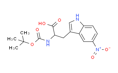 917373-02-5 | 2-{(tert-butoxy)carbonylamino}-3-(5-nitro-1H-indol-3-yl)propanoic acid