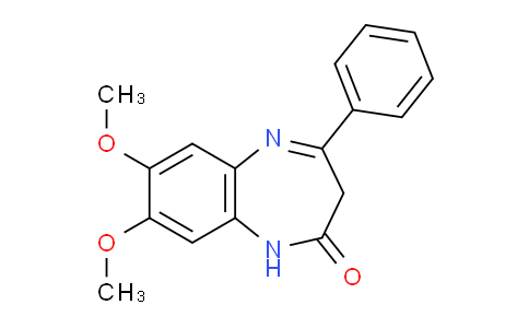 MC16W068 | 2765591-56-6 | 1,3-Dihydro-7,8-dimethoxy-4-phenyl-2H-1,5-benzodiazepin-2-one