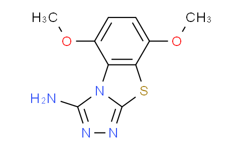 943119-42-4 | 5,8-Dimethoxy-1,2,4-triazolo[3,4-b]benzothiazol-3-amine