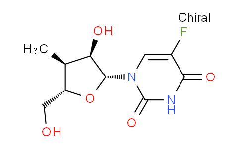 37731-67-2 | 3'-Deoxy-5-fluoro-3'-methyluridine