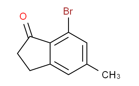 CAS No. 1260011-37-7, 7-Bromo-5-methyl-indan-1-one