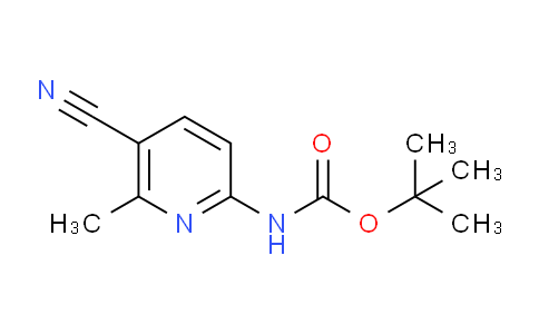 187163-71-9 | tert-Butyl 5-cyano-6-methylpyridin-2-ylcarbamate