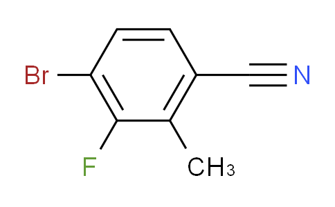 MC172F56 | 1349716-12-6 | 4-bromo-3-fluoro-2-methylbenzonitrile