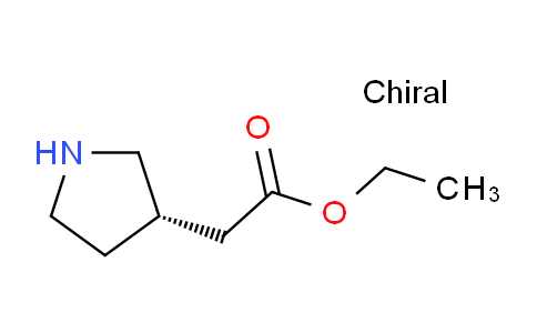 808157-27-9 | ethyl 2-(3S)-pyrrolidin-3-ylacetate