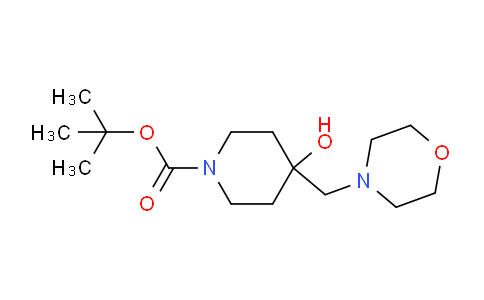 MC175A13 | 885617-46-9 | tert-butyl 4-hydroxy-4-(morpholinomethyl)piperidine-1-carboxylate
