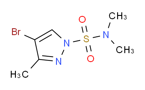 882689-55-6 | 4-溴-N,N,3-三甲基-1H-吡唑-1-磺酰胺