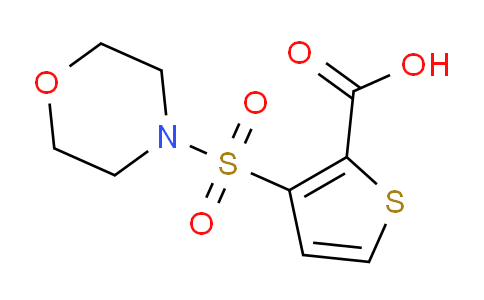 878466-29-6 | 3-(吗啉-4-磺酰基)噻吩-2-羧酸
