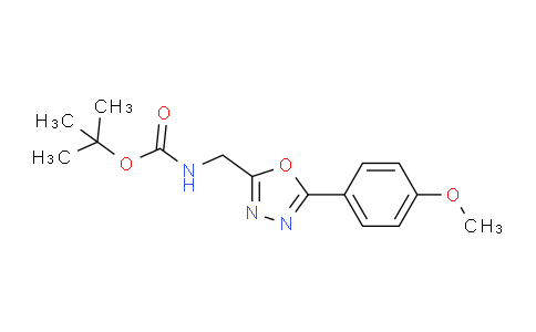 MC176A19 | 1053656-55-5 | 2-tert-Butyloxycarbonylaminomethyl-5-(4-methoxyphenyl)-1,3,4oxadiazole