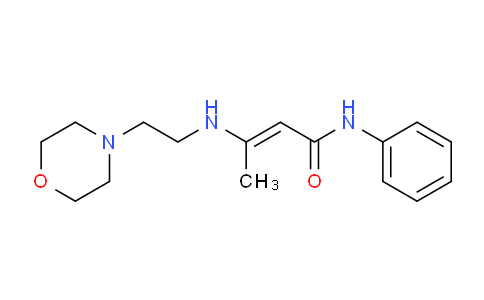 MC176N65 | 1024836-92-7 | 3-((2-Morpholin-4-ylethyl)amino)-N-phenylbut-2-enamide