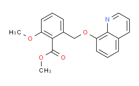 1171924-46-1 | 2-Methoxy-6-(quinolin-8-yloxymethyl)-benzoic acid methyl ester