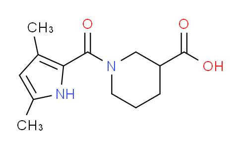 MC177Z74 | 1142209-94-6 | 1-(3,5-Dimethyl-1H-pyrrol-2-yl)carbonylpiperidine-3-carboxylic acid