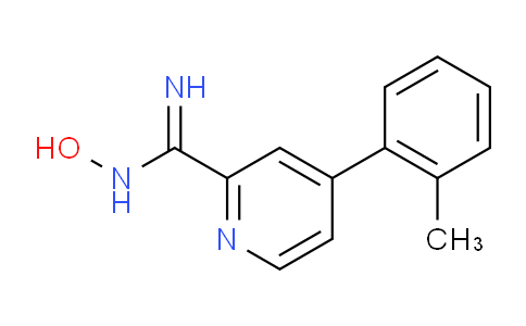 1219454-72-4 | N-Hydroxy-4-o-tolyl-pyridine-2-carboxamidine