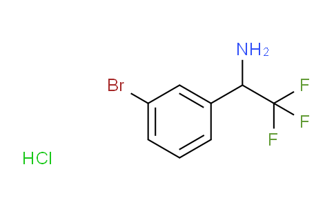 842169-71-5 | 1-(3-Bromo-phenyl)-2,2,2-trifluoro-ethylamine hydrochloride