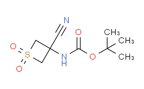 MC17C393 | 2169618-32-8 | tert-butyl N-(3-cyano-1,1-dioxo-thietan-3-yl)carbamate