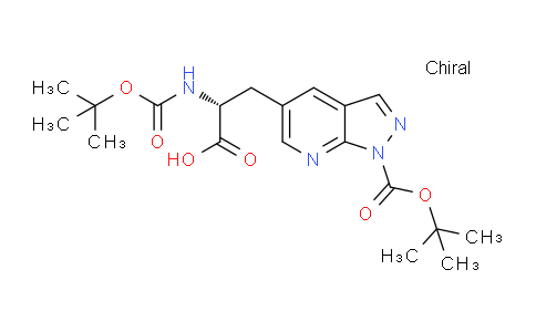 2387560-99-6 | (2R)-2-(tert-butoxycarbonylamino)-3-(1-tert-butoxycarbonylpyrazolo[3,4-b]pyridin-5-yl)propanoic acid
