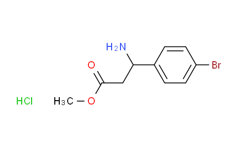 952729-65-6 | 3-氨基-3-(4-溴苯基)丙酸甲酯盐酸盐