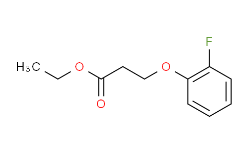 1099670-07-1 | 3-(2-氟苯氧基)-丙酸乙酯