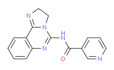 DY17P333 | 677337-57-4 | 3-吡啶甲酰胺，N-(2,3-二氢咪唑并[1,2-c]喹唑啉-5-基)-