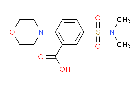 790271-10-2 | 5-(dimethylsulfamoyl)-2-(morpholin-4-yl)benzoic acid