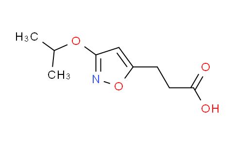 882624-61-5 | 3-[3-(丙-2-基氧基)-1,2-恶唑-5-基]丙酸